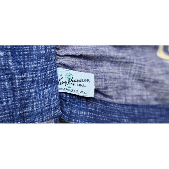 Kay Shannon Apron Hostess Vintage Rooster Daisy Design - Picture 5 of 8